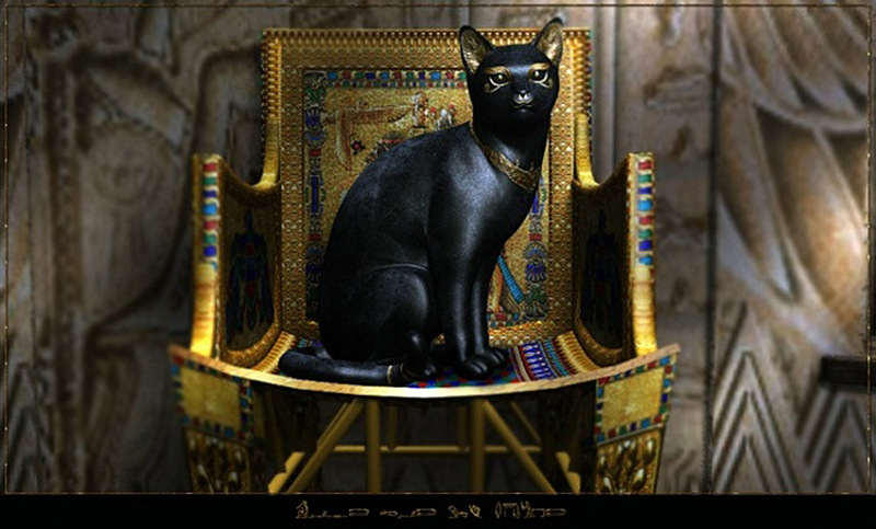 Кошки. История. Египет (Древний Египет) - Гостиница для любимой кошки